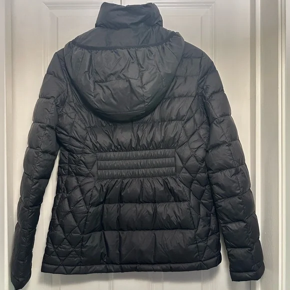Michael Kors packable down fill jacket, black, women’s xs - Picture 4 of 5